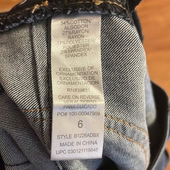 Democracy Ab Technology Jeans Size 6 - Picture 6 of 10